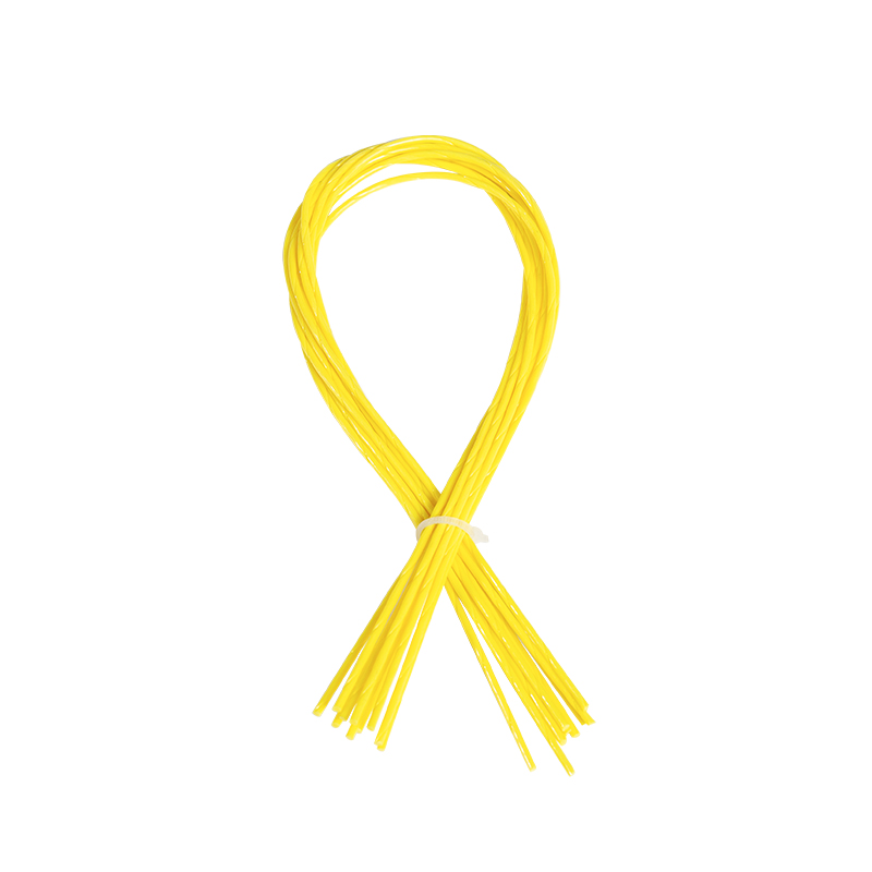 Linha redonda do aparador da corda da substituição resistente do aparador de grama